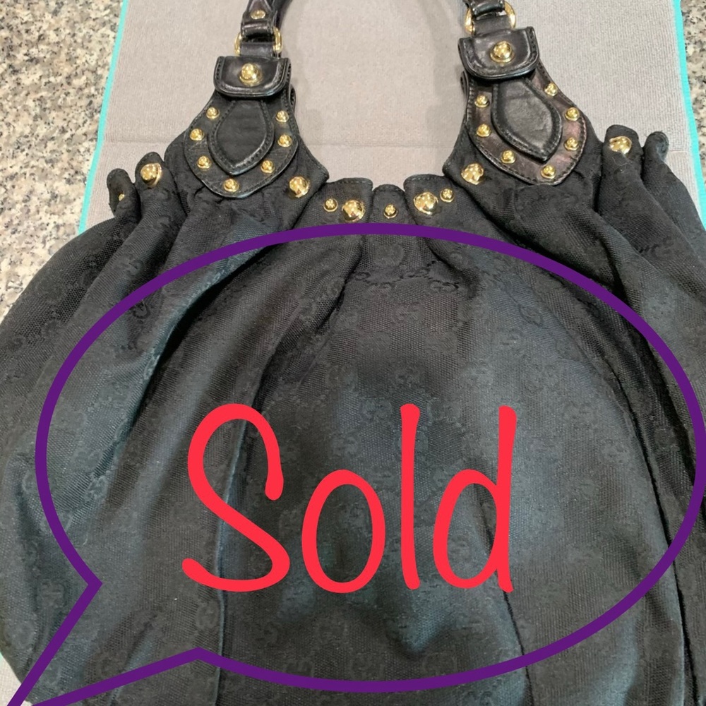 Gucci Pelham Canvas Hobo